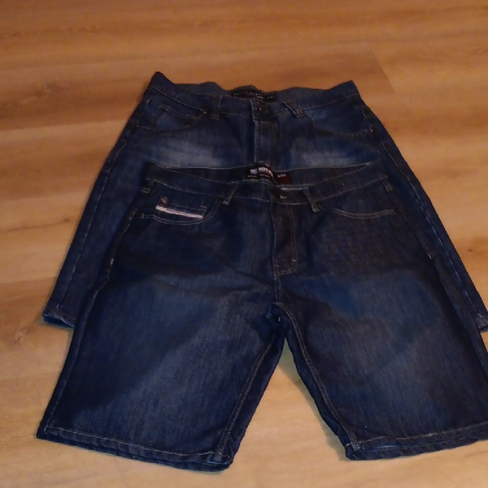 Ecko Unlimited Deep Blue Denim Shorts